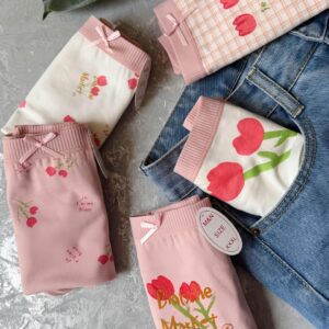 شورت عروسکی طرح گل برند M&N